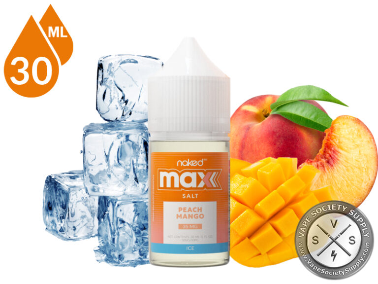 Peach Mango ICE NKD 100 SALT MAX TFN