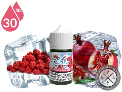 Pomegranate Ice By Juice Roll Upz Salt