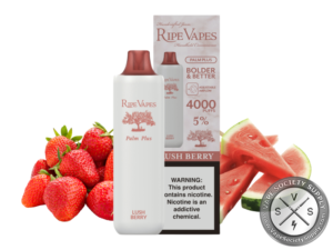 RIPE VAPES PALM PLUS DISPOSABLE 4000 PUFF Lush Berry