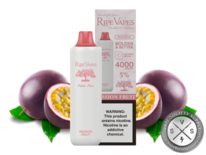 RIPE VAPES PALM PLUS DISPOSABLE 4000 PUFF Passion Fruit