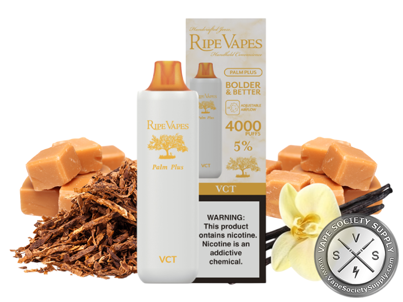 RIPE VAPES PALM PLUS DISPOSABLE 4000 PUFF VCT