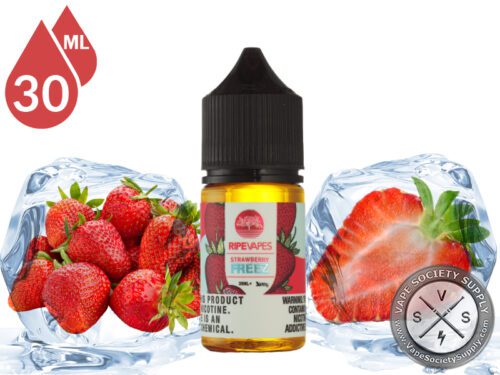 Strawberry Freez By Ripe Vapes Saltz