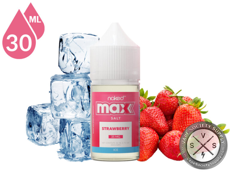Strawberry ICE NKD 100 SALT MAX TFN