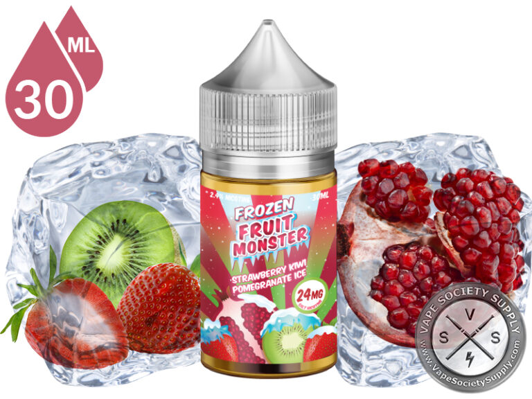 Strawberry Kiwi Pomegranate ICE FROZEN FRUIT MONSTER SYN SALT