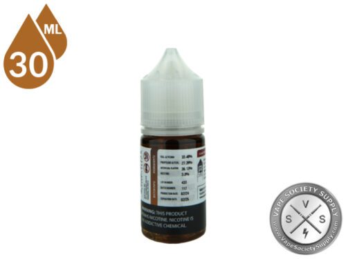 VCT Caramel by Ripe Vapes Handcrafted Saltz 2