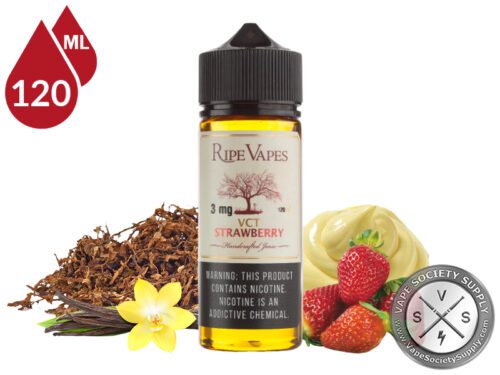 VCT Strawberry By Ripe Vapes E-Liquid