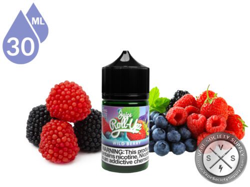 Wild Berry By Juice Roll Upz Salt