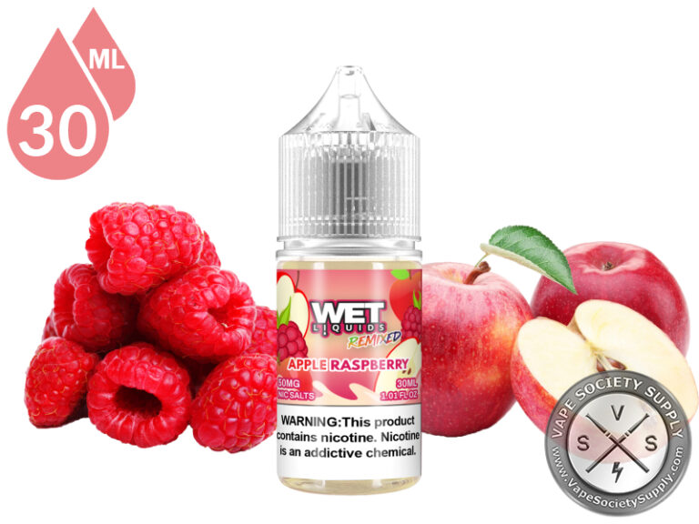 Apple Raspberry WET REMIXED SALTS