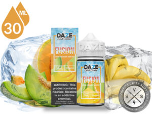 Banana Cantaloupe Honeydew ICED 7 DAZE FUSION TFN SALT