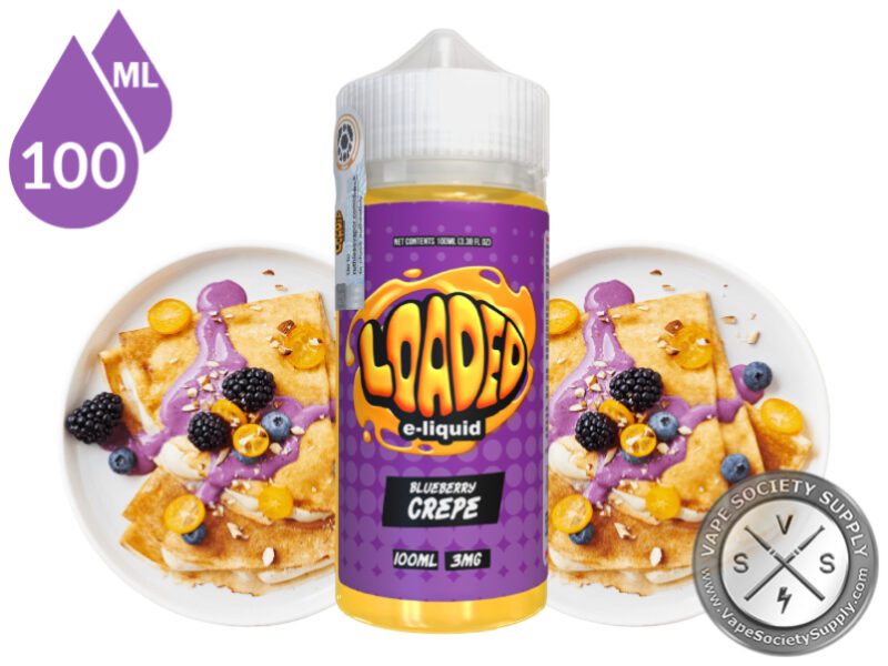 Blueberry Crepe Loaded 100ml