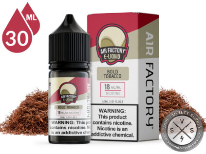 Bold Tobacco By Air Factory Salts