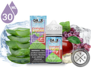 Grape Apple Aloe ICED 7 DAZE FUSION TFN SALT