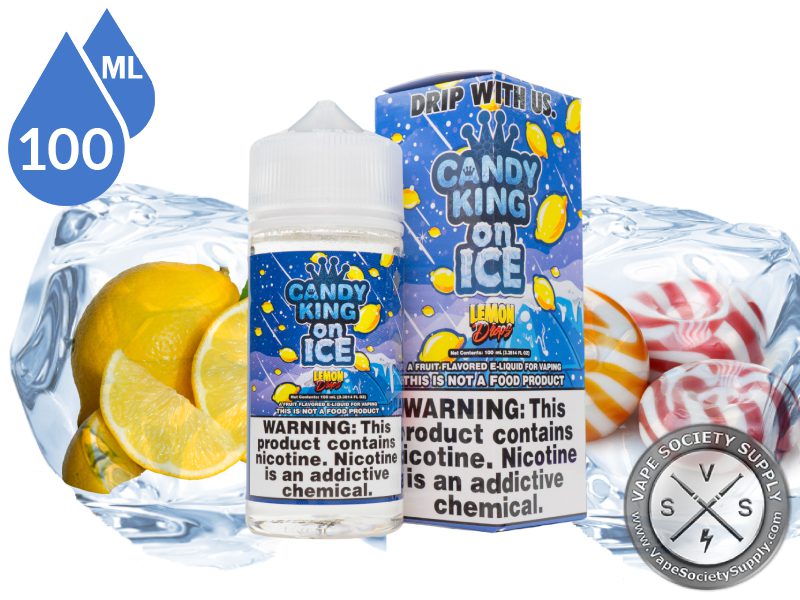 Lemon Drops CANDY KING ON ICE 100ml