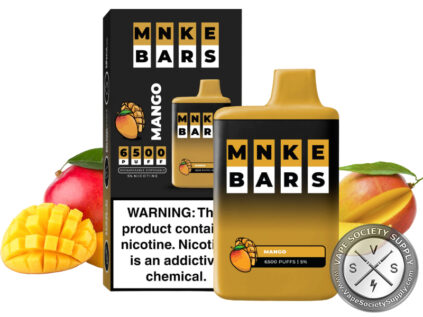 MNKE BARS DISPOSABLE 6500 PUFF Mango
