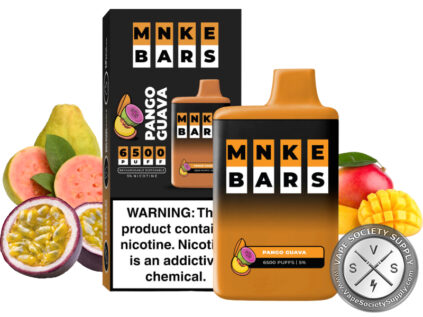 MNKE BARS DISPOSABLE 6500 PUFF Pango Guava