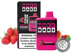 MNKE BARS DISPOSABLE 6500 PUFF Straw Melon