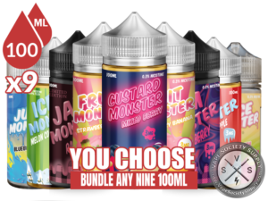 MONSTER LIQUIDS Bundle 9 100ml (900ml)