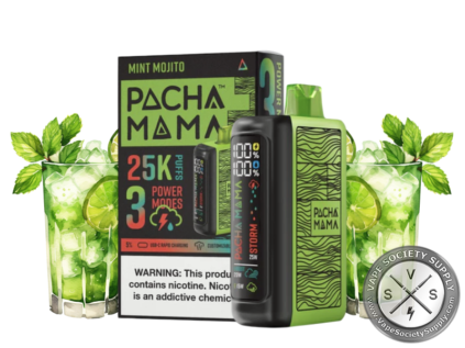 PACHA MAMA DISPOSABLE _ 25000 PUFF Mint Mojito