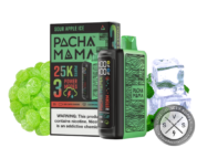 PACHA MAMA DISPOSABLE _ 25000 PUFF Sour Apple Ice