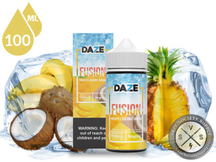 Pineapple Coconut Banana ICED 7 DAZE FUSION TFN