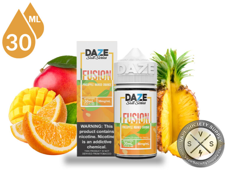 Pineapple Mango Orange 7 DAZE FUSION TFN SALT