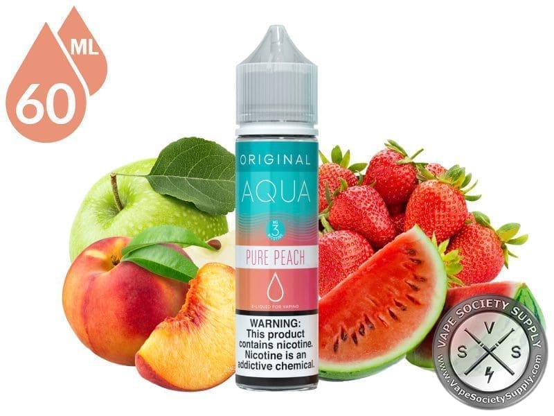 Aqua Pure Flavored Juice 60ml E-Liquid - Premium Vape Juice
