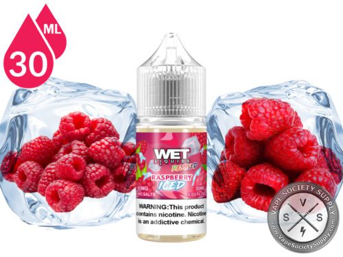 Raspberry ICED WET REMIXED SALTS