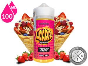 Strawberry Cream Crepe Loaded