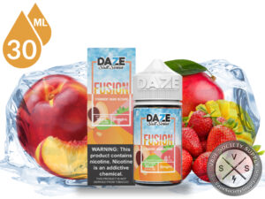 Strawberry Mango Nectarine ICED 7 DAZE FUSION TFN SALT Ejuice