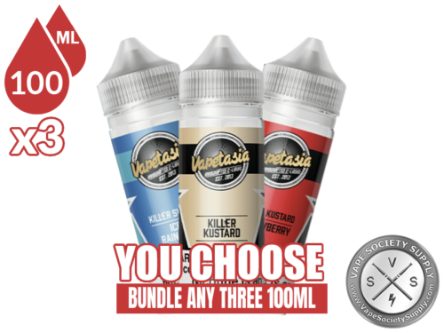Vapetasia vape juice Bundle 3 100ml (300ml)