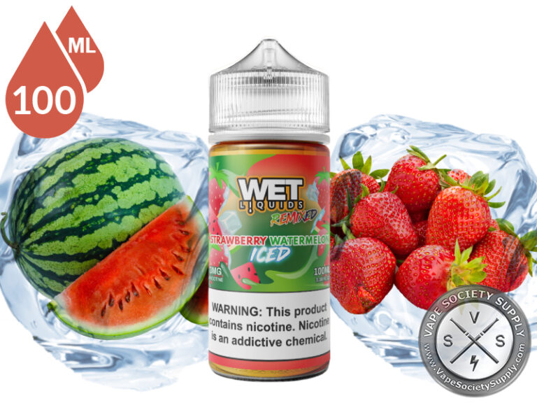 Watermelon Strawberry ICED WET LIQUIDS REMIXED