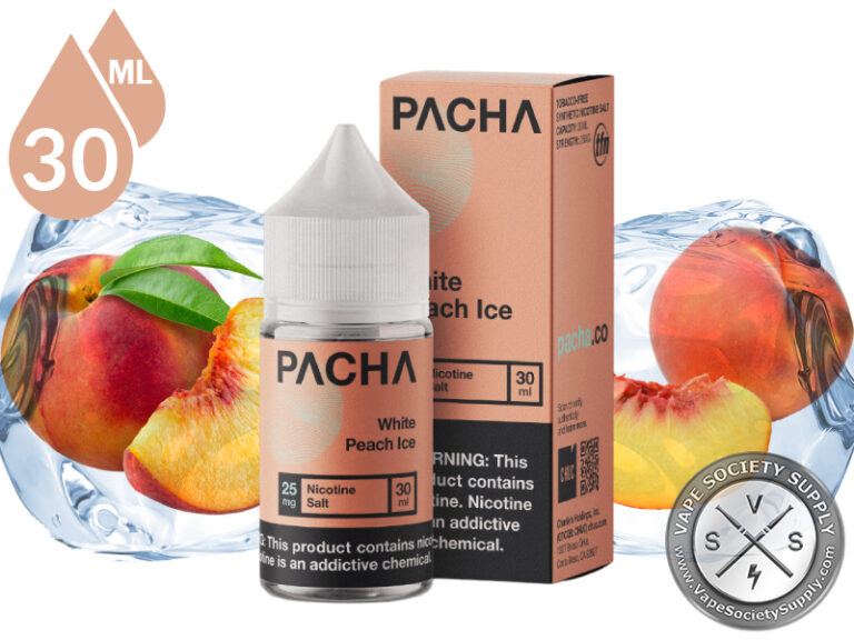 White Peach Ice PACHA SYN SALTS