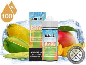 Yellow Green Red Mango ICED 7 DAZE FUSION TFN