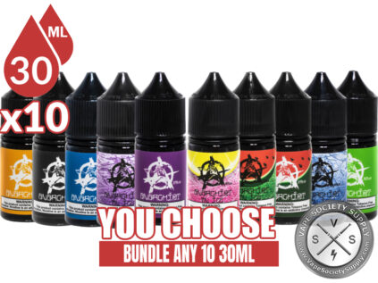 Anarchist Salt Bundle 10 30ml (300ml)