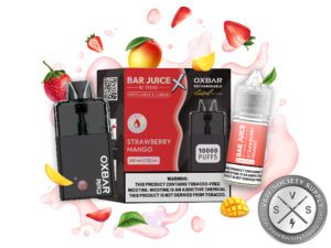 BAR JUICE BJ 15000 OXBAR REFILLABLE DEVICE 10,000 PUFFS Mango Strawberry