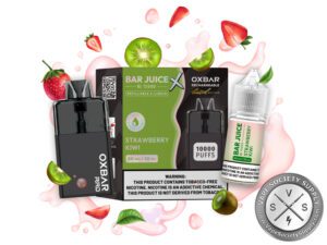BAR JUICE BJ 15000 OXBAR REFILLABLE DEVICE 10,000 PUFFS Strawberry Kiwi