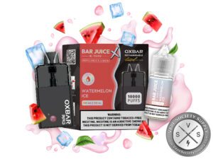 BAR JUICE BJ 15000 OXBAR REFILLABLE DEVICE 10,000 PUFFS Watermelon Ice