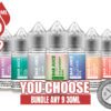 Bar Juice Salts 9 30ml (270ml)