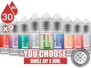 Bar Juice Salts 9 30ml (270ml)