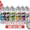Bazooka Sour Straws Bundle 6 100ml (600ml)