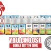 Daze Fusion Salts 10 30ml (300ml)