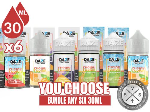 Daze Fusion Salts 6 30ml (180ml)