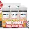 Daze Fusion TFN Bundle 3 100ml (300ml)