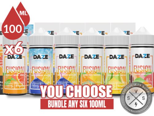 Daze Fusion TFN Bundle 6 100ml (600ml)
