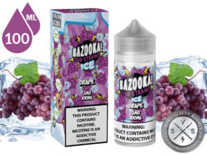 Ice Grape BAZOOKA SOUR STRAWS TFN