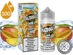 Ice Mango BAZOOKA SOUR STRAWS TFN