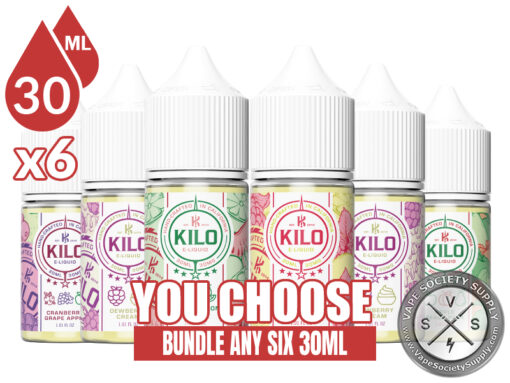 Kilo Revival Salts Bundle 6 30ml (180ml)