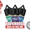 Kilo Salts Bundle 3 30ml (90ml)