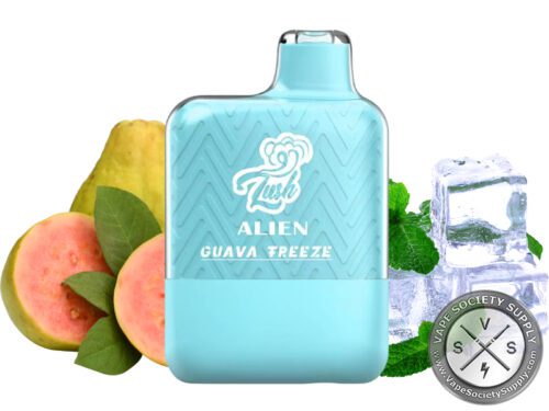 LUSH ALIEN DISPOSABLE 6000 PUFF Guava Freeze