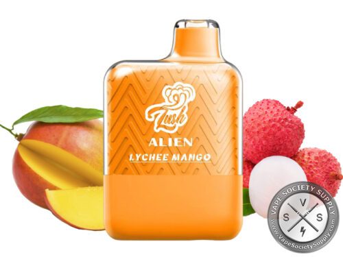 LUSH ALIEN DISPOSABLE 6000 PUFF Lychee Mango